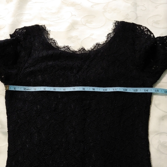 Aritzia Babaton Rafael Black Lace Dress - Picture 10 of 15